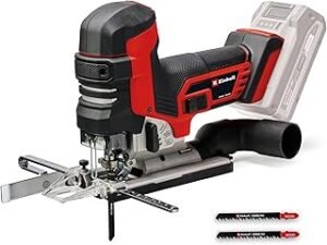 Einhell Professional seghetto alternativo a batteria TP-JST 18/135 Li BL Power X-Change (18 V, profondità taglio 135 mm su legno, altezza sollevamento 26 mm, Brushless, incl. 3 lame, batteria esclusa)